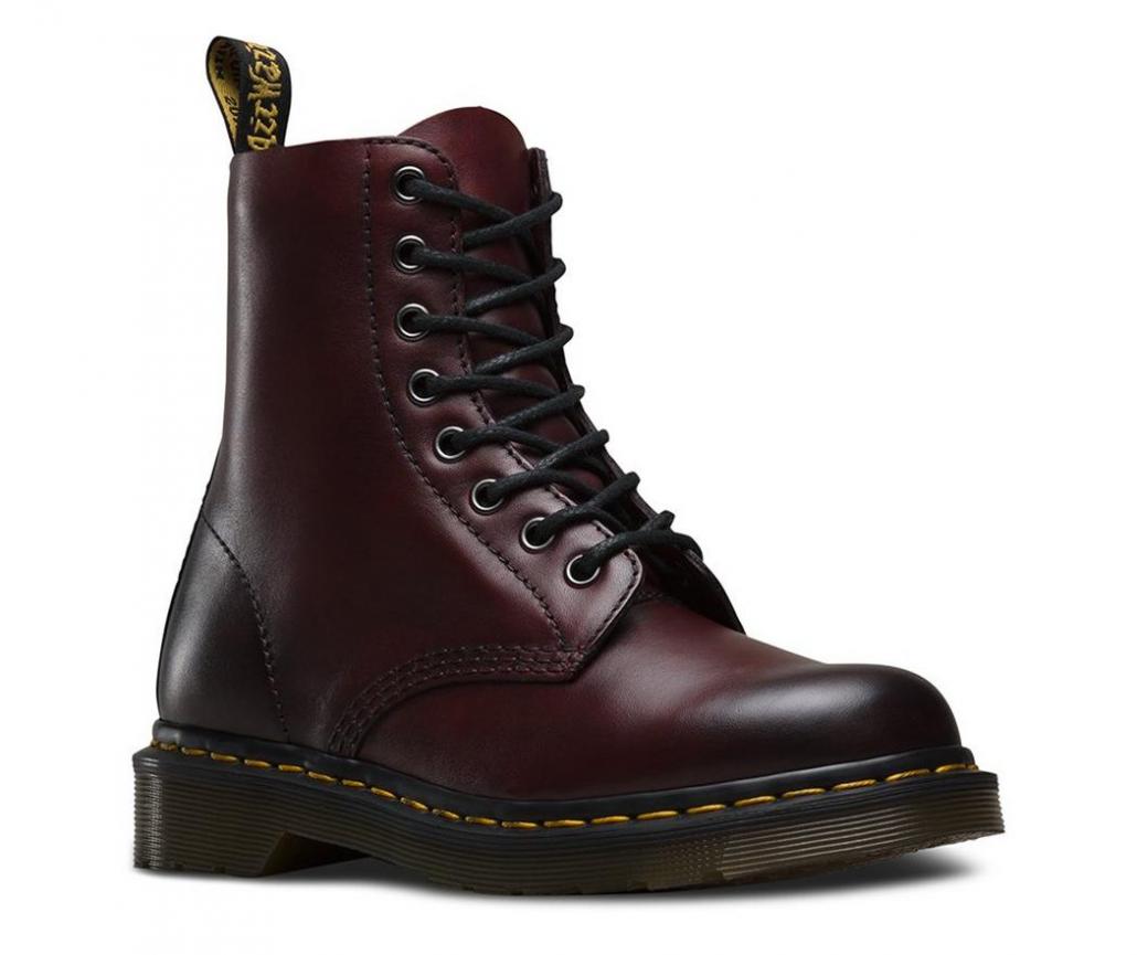 Stivali Donna/Uomo | 1460 PASCAL ANTIQUE TEMPERLEY Cherry Red Antique Temperley | Dr. Martens